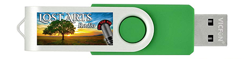Lost Arts Radio USB Flash Drive