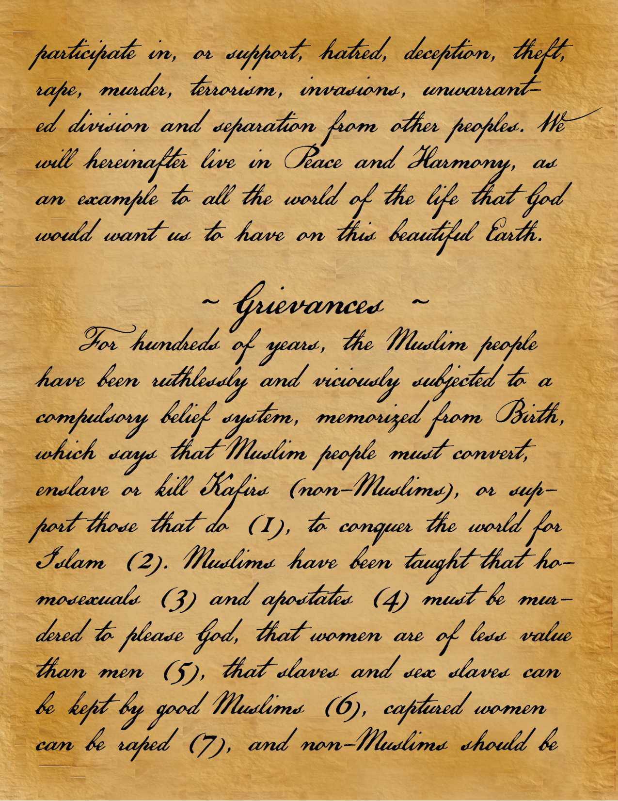 Muslim Declaration of Independence
